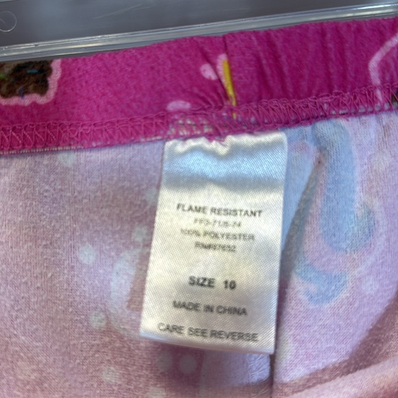 Nickelodeon JoJo Siwa “Sweet is my Swagger” Pajama Set Size 10 - Picture 7 of 8